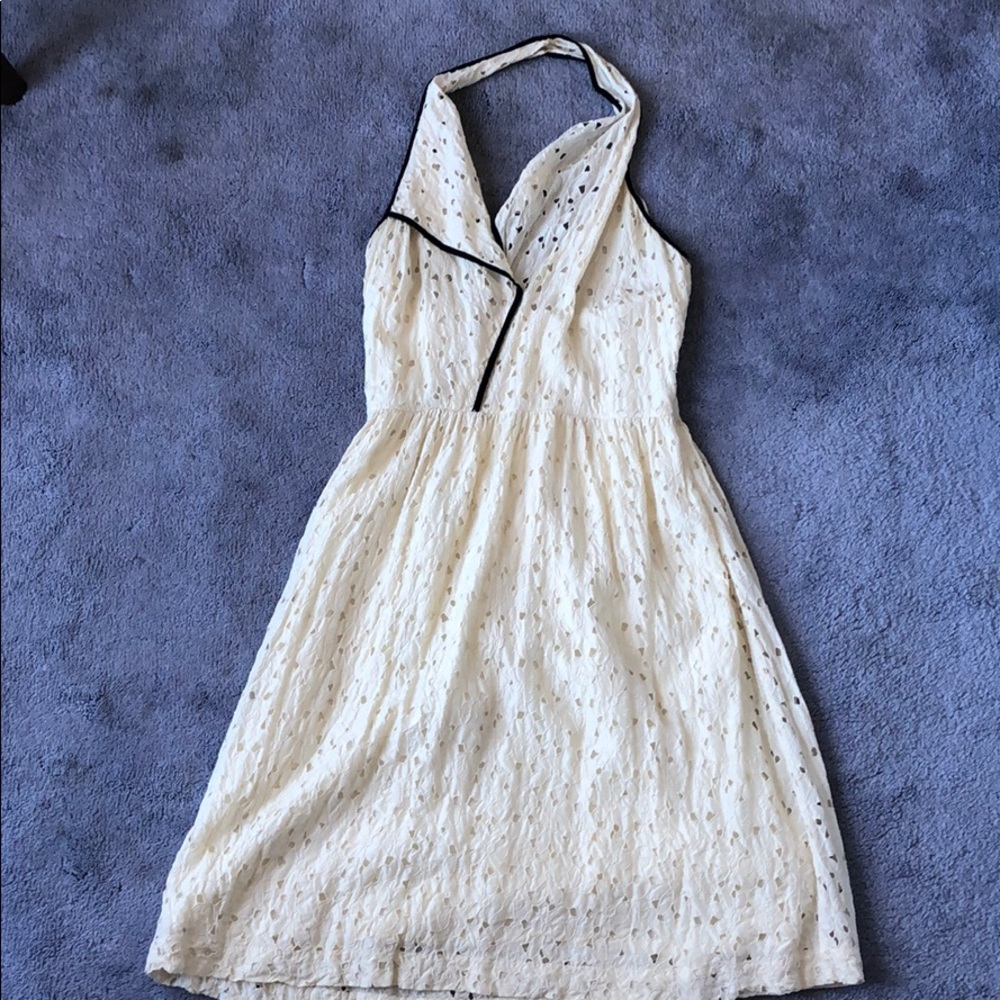 Floral Cream Vintage Halter